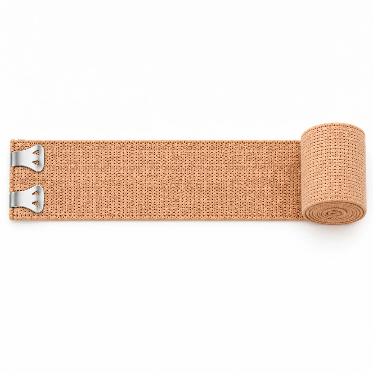 FIGO Elastische Bandage uitgerold naast de rol