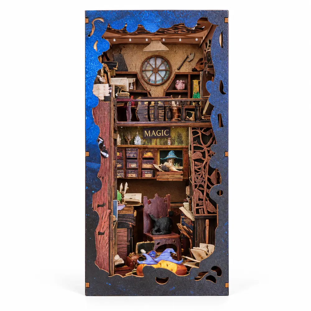 THAR Book Nook Shadowmoon Academy vooraanzicht zonder LED