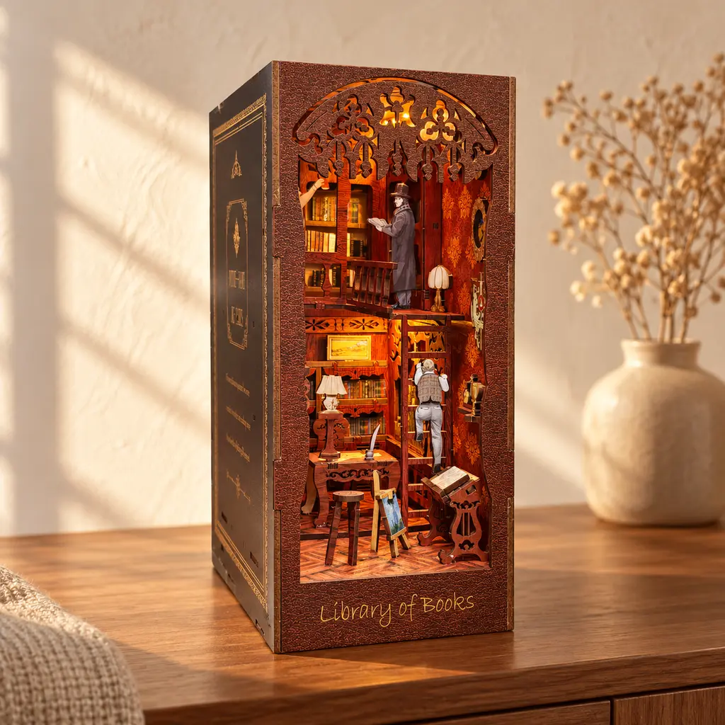 THAR Book Nook Solace Academy als sfeervolle boekenkastdecoratie