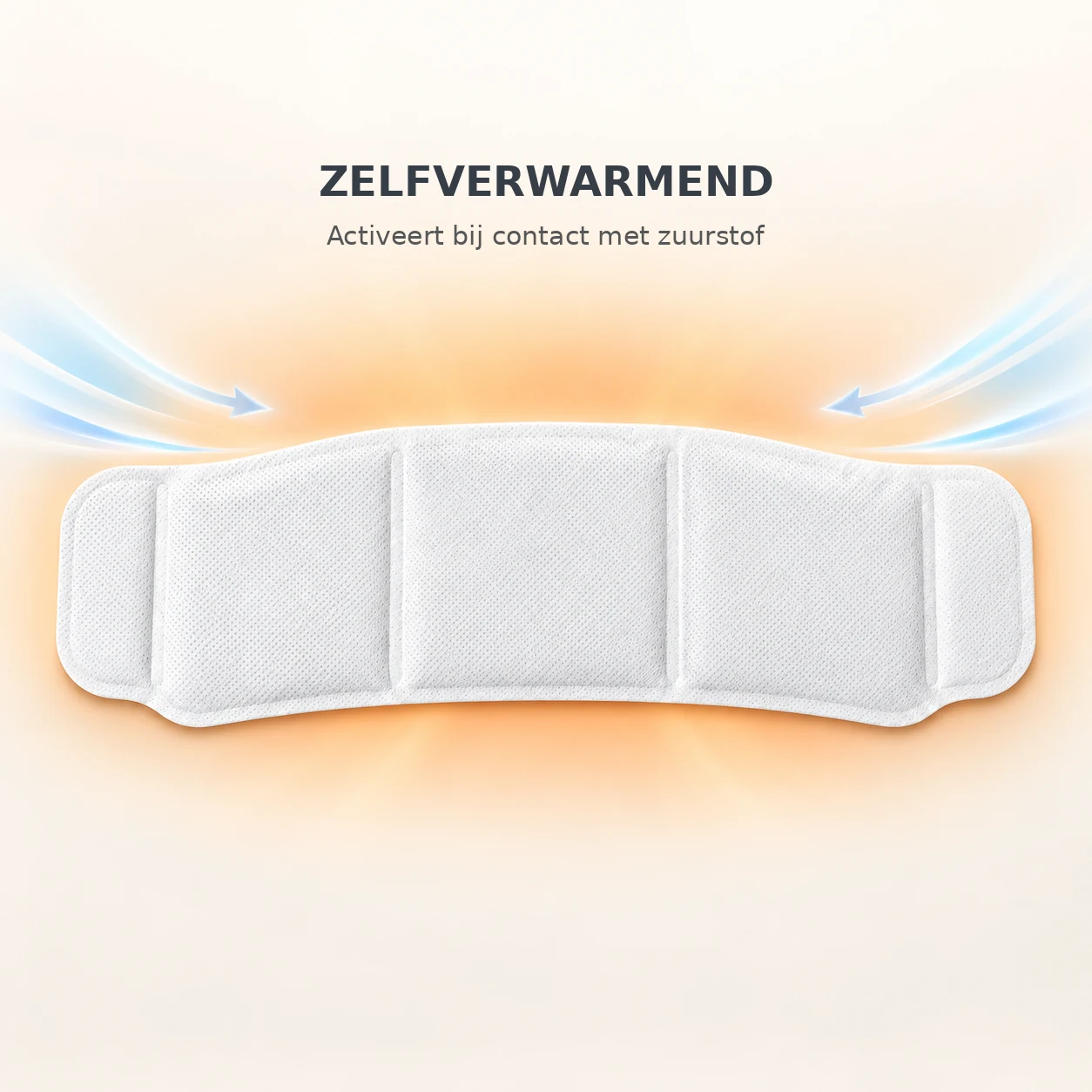 WUNDmed warmtepleister activeert door contact met zuurstof
